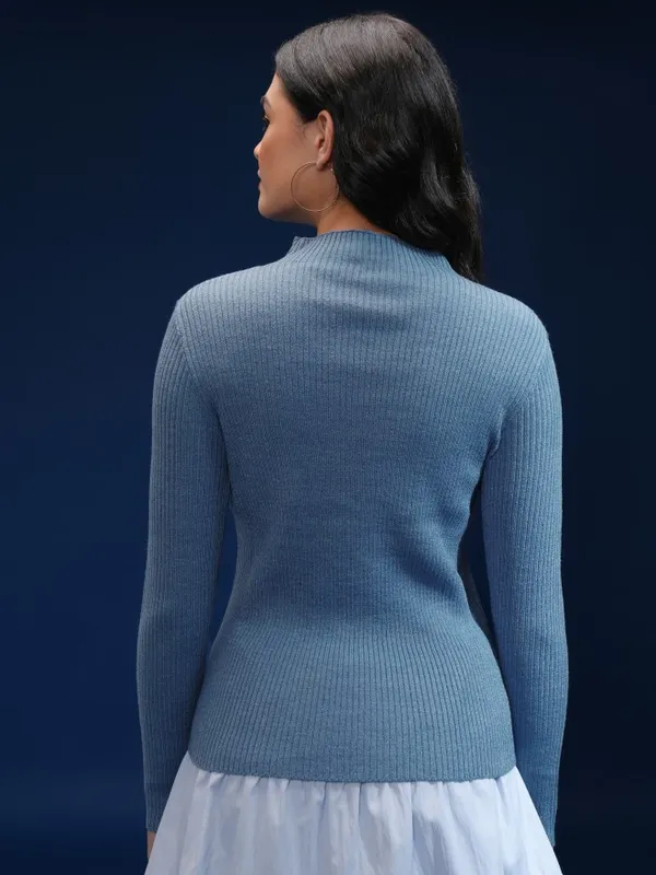 Women Ribbed Sweater