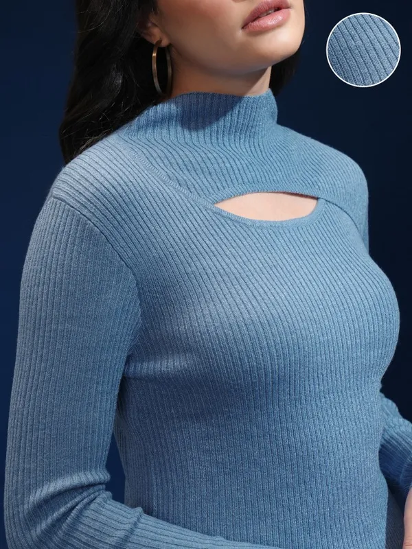 Women Ribbed Sweater