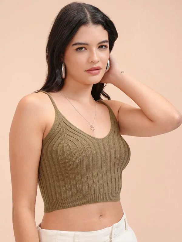 Tokyo Talkies Women Multi V-Neck Sweater