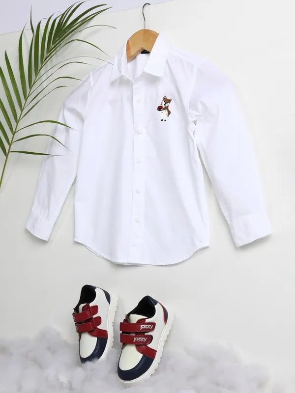 Boys Slim Fit Casual Shirt