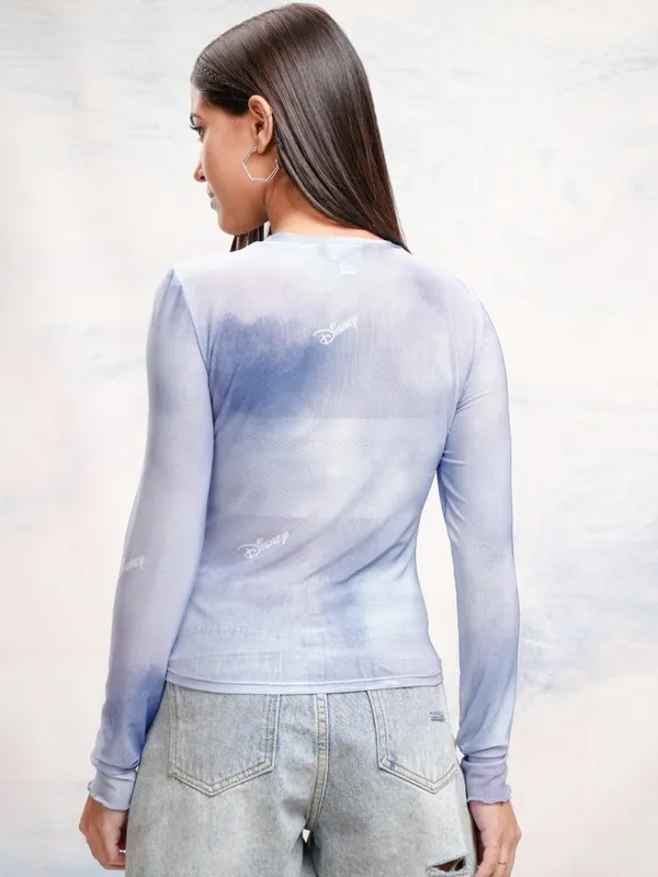 Cinderella Printed Fitted Top