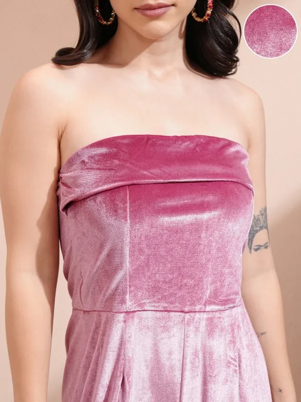 Self Design Regular Fit Jumpsuit