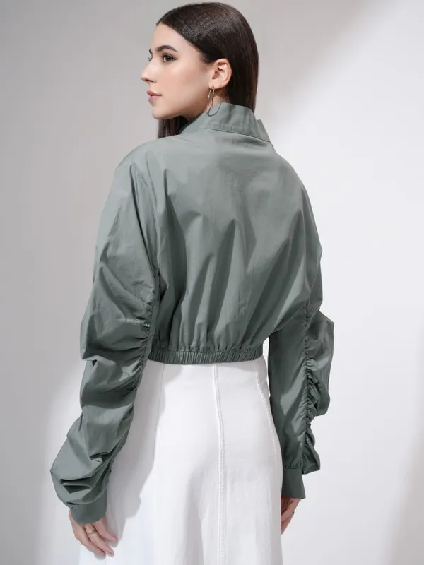 Solid Open Front Jacket