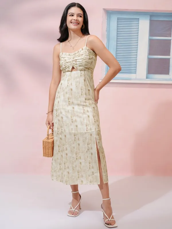 Self Design Maxi Dress