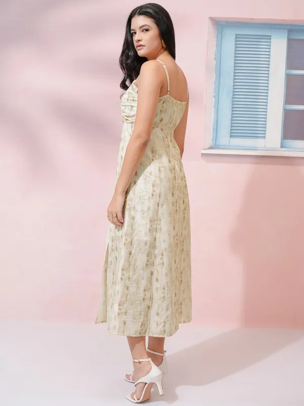 Self Design Maxi Dress