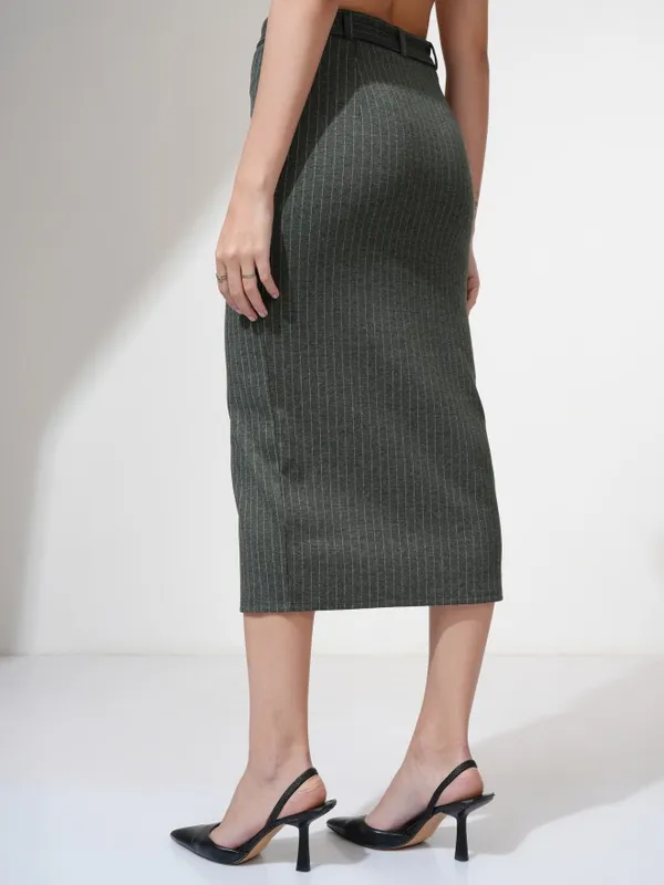 Pencil Midi Skirt