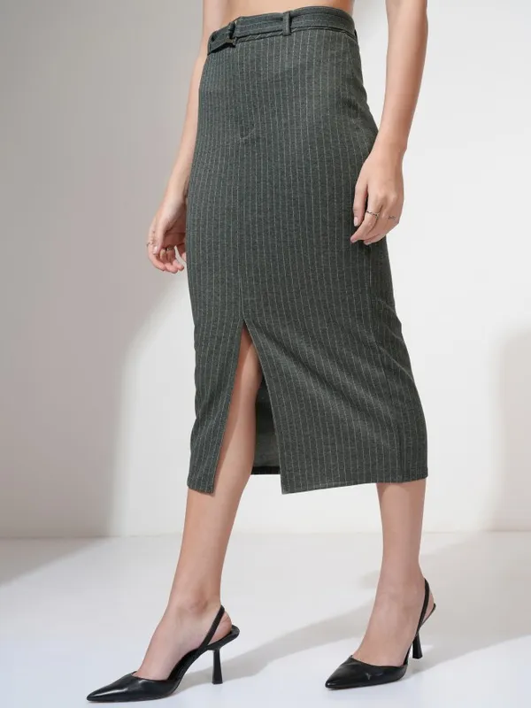 Pencil Midi Skirt