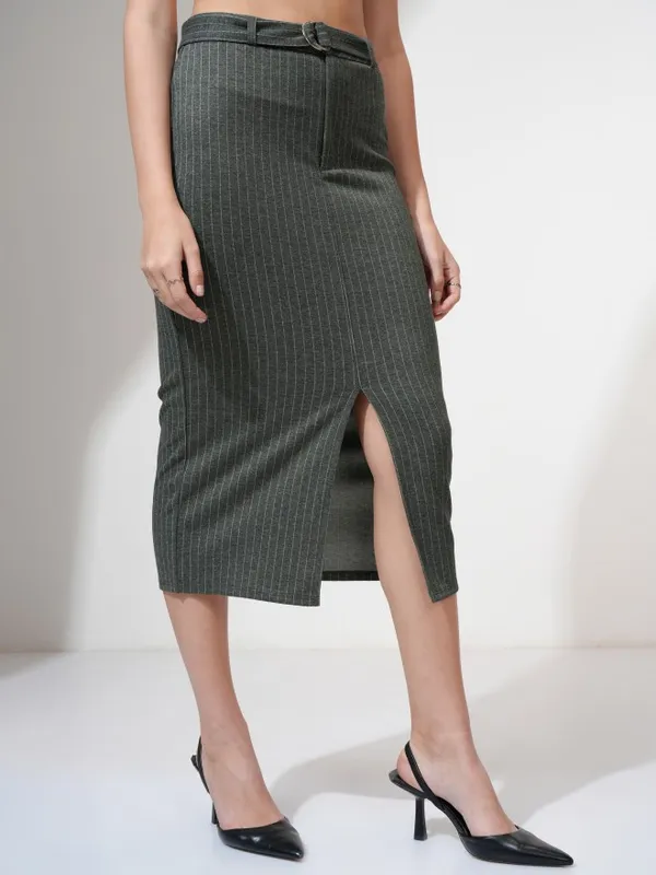 Pencil Midi Skirt