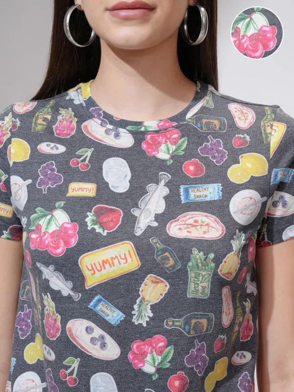 Printed Regular Fit T-Shirt