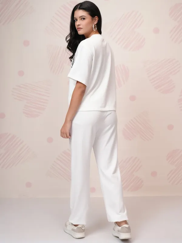 Mickey Mouse Women T-Shirt With Joggers Co-Ords