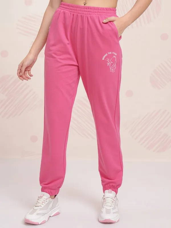 Winnie The Pooh Women T-Shirt With Joggers Co-Ords