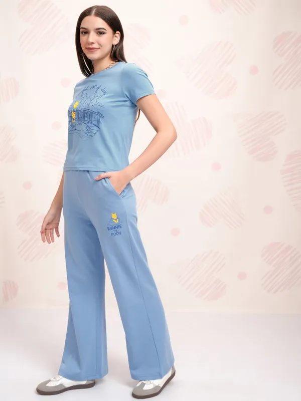 Winnie The Pooh Women T-shirt With Trouser Co-Ords
