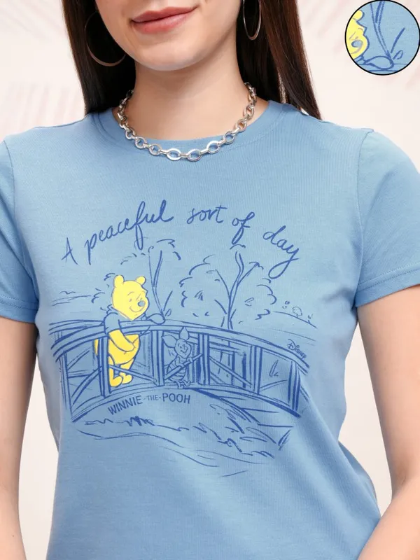 Winnie The Pooh Women T-shirt With Trouser Co-Ords