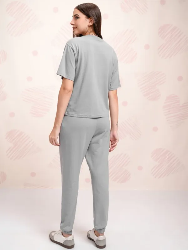 Mickey Mouse Women T-Shirt With Joggers Co-Ords