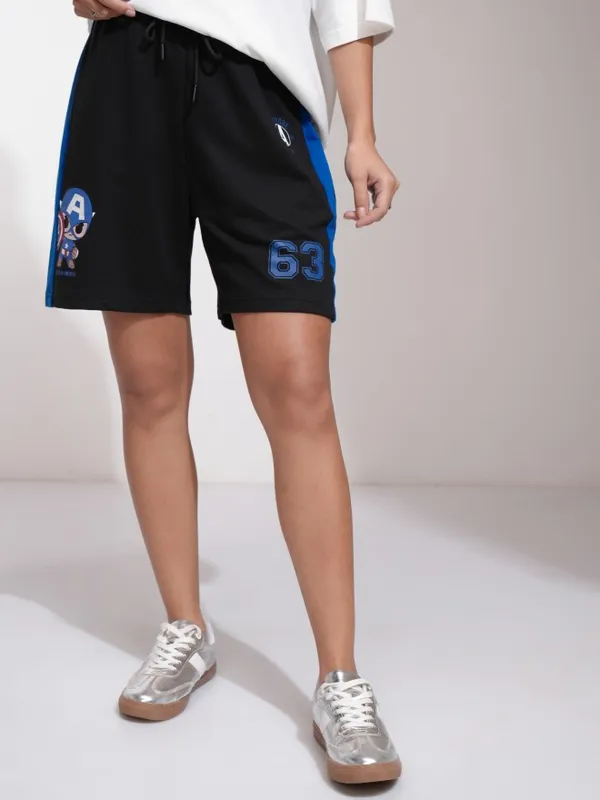 Captain America Relaxed Fit Shorts