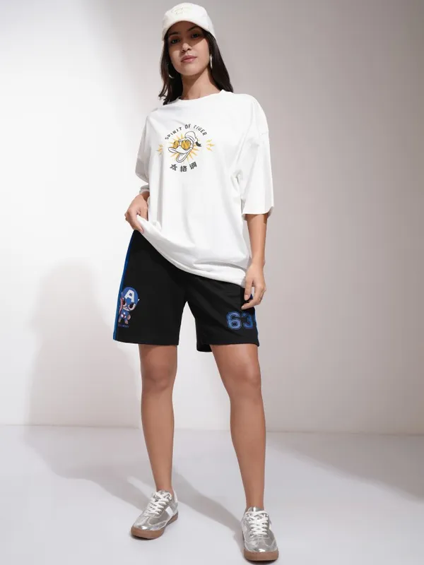 Captain America Relaxed Fit Shorts