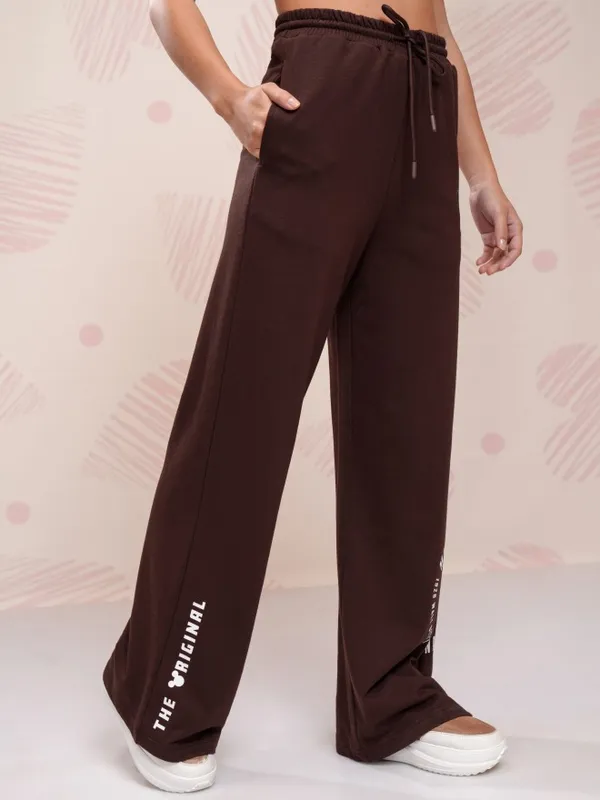 Mickey Mouse Women Straight Fit Track Pant
