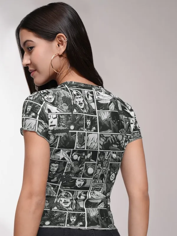 Avengers Printed Regular Fit T-Shirt