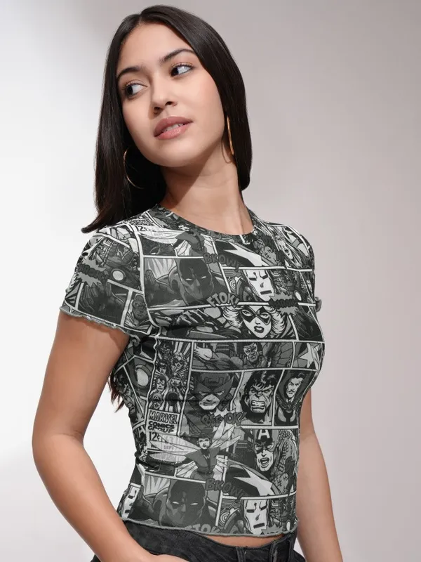 Avengers Printed Regular Fit T-Shirt