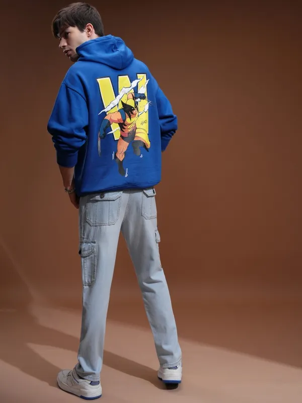 X-Men And Wolverine Men Printed Sweatshirt