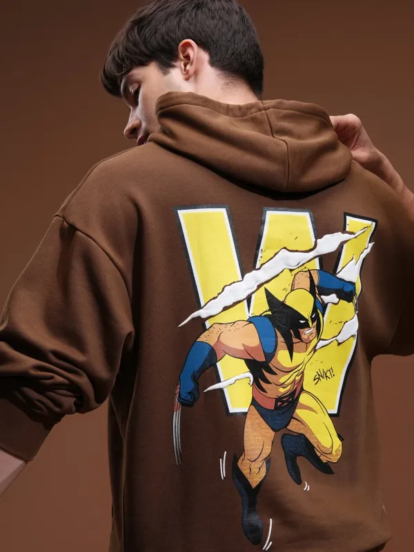 X-Men And Wolverine Men Printed Sweatshirt