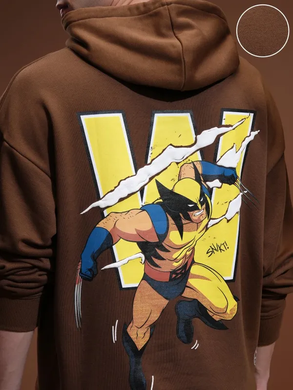 X-Men And Wolverine Men Printed Sweatshirt