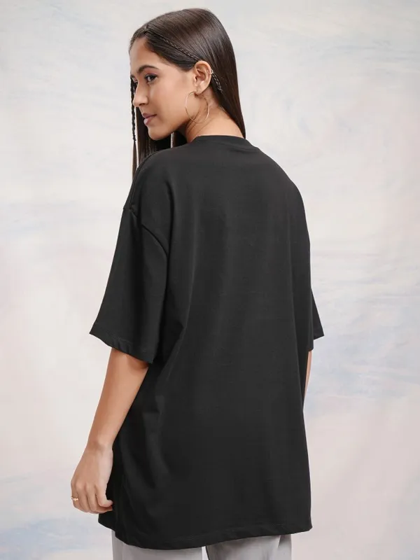 Applique Oversized Fit T-Shirt