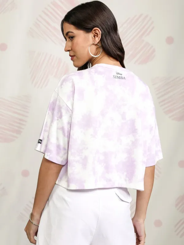 Lion King Printed Boxy Fit T-Shirt