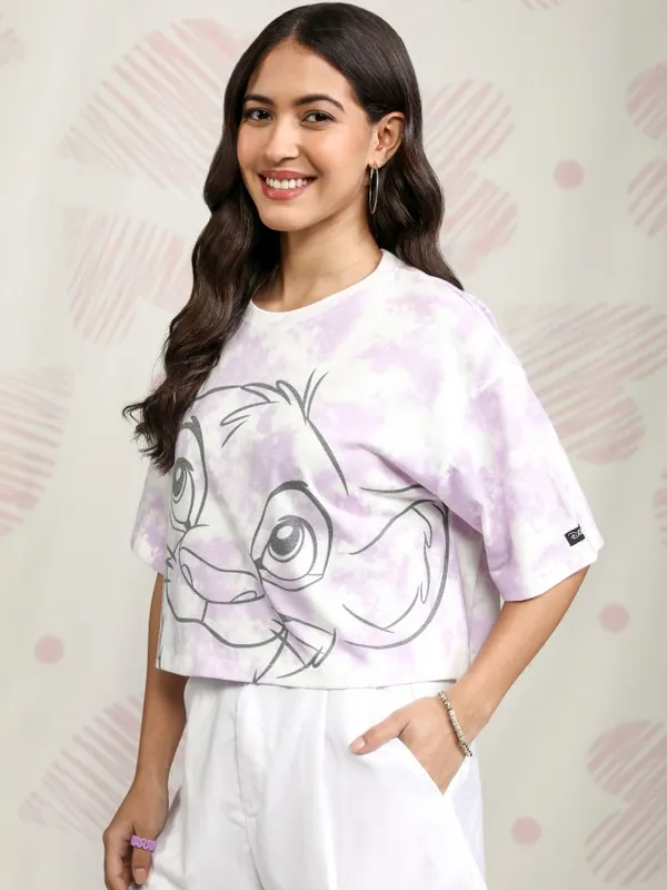 Lion King Printed Boxy Fit T-Shirt