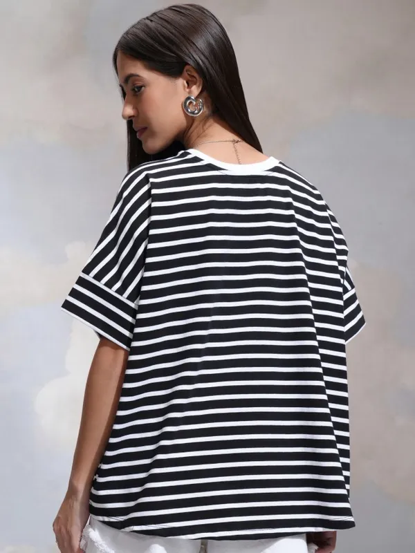 Striped Relaxed Fit T-Shirt