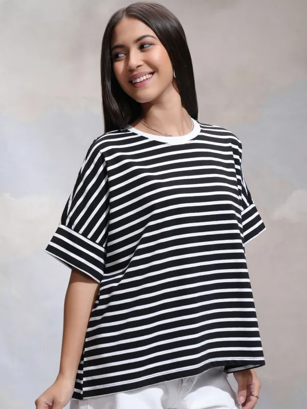Striped Relaxed Fit T-Shirt