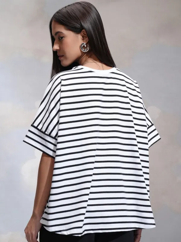 Striped Relaxed Fit T-Shirt