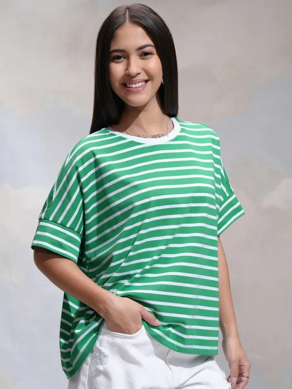 Striped Relaxed Fit T-Shirt