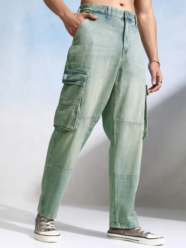 Highlander Men Blue Relaxed Fit Mildly Distressed Jeans