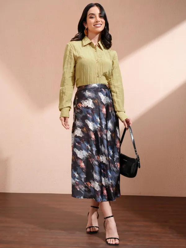 Women Self Design Casual Shirt