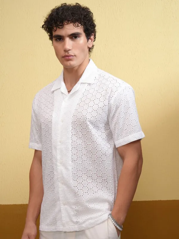 Men Relaxed Fit Casual Shirt