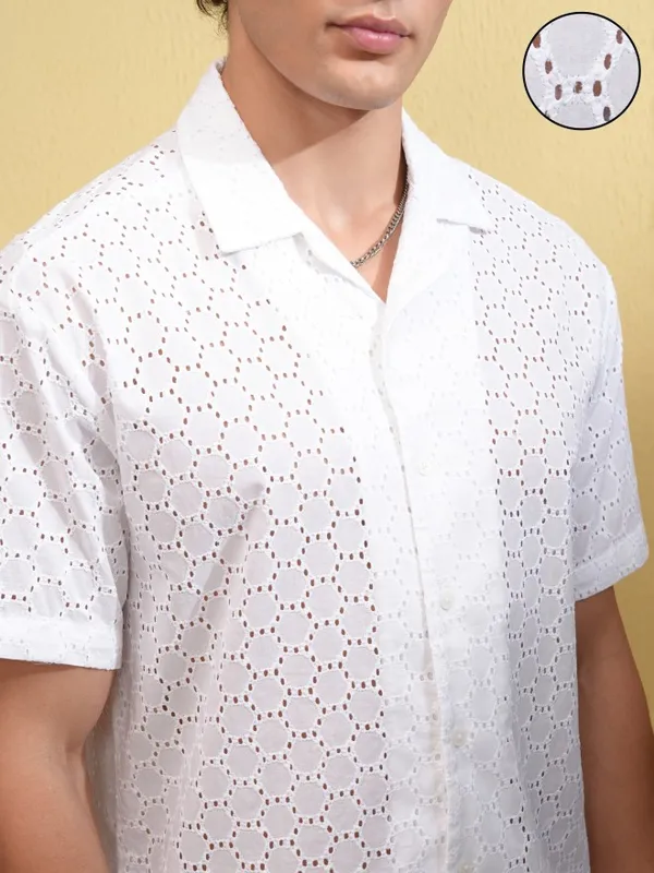 Men Relaxed Fit Casual Shirt