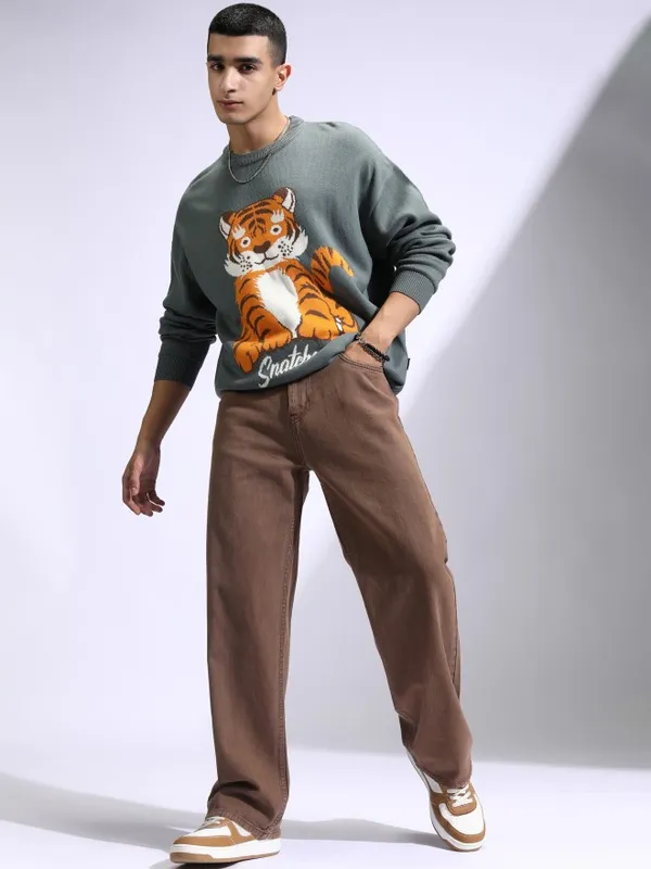 Men Wide Leg Jeans