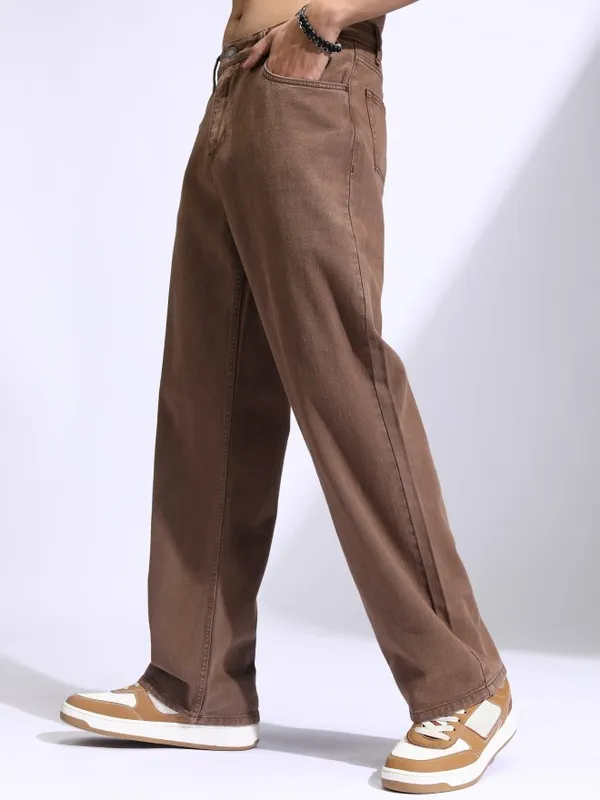 Men Wide Leg Jeans