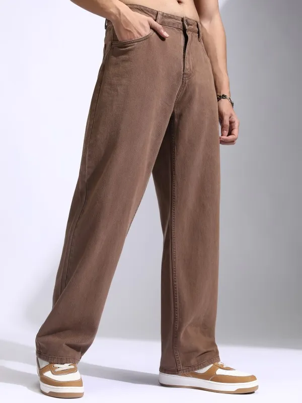 Men Wide Leg Jeans