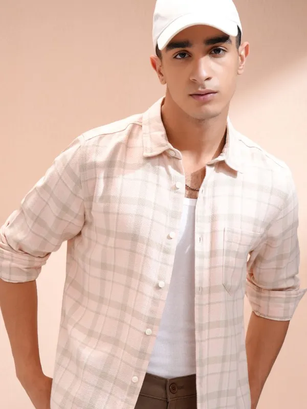 Men Slim Fit Casual Shirt