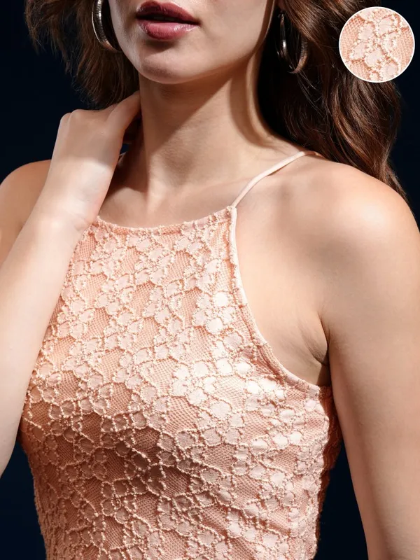 Embroidered Fitted Top