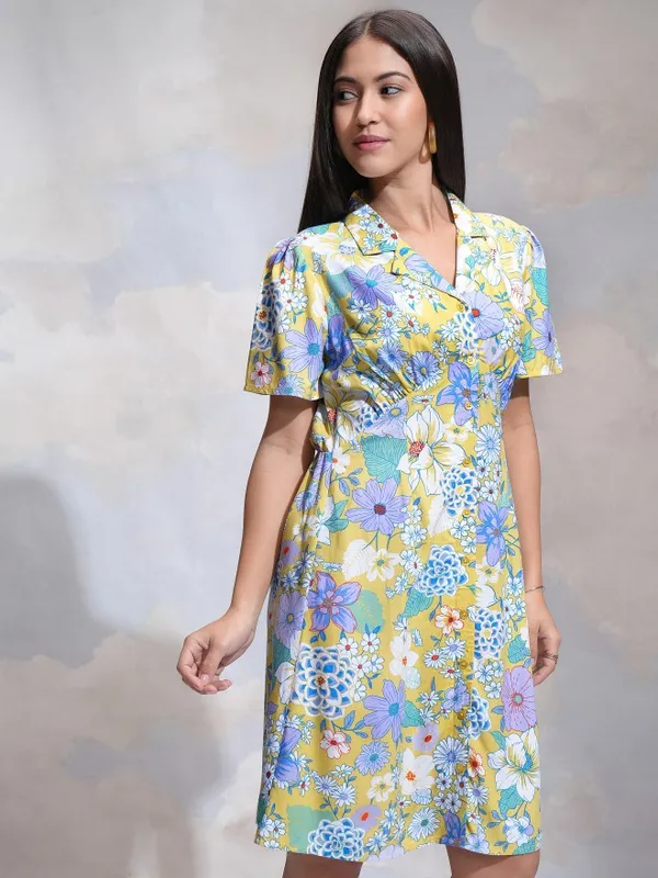 Tokyo Talkies Women Multi Printed Shirt Dress