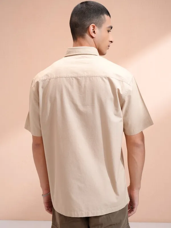 Men Relaxed Fit Casual Shirt