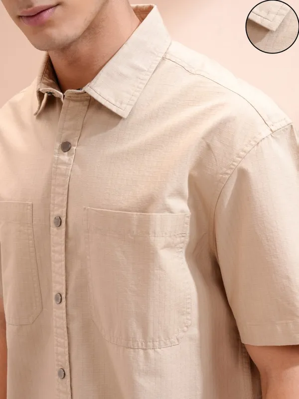 Men Relaxed Fit Casual Shirt