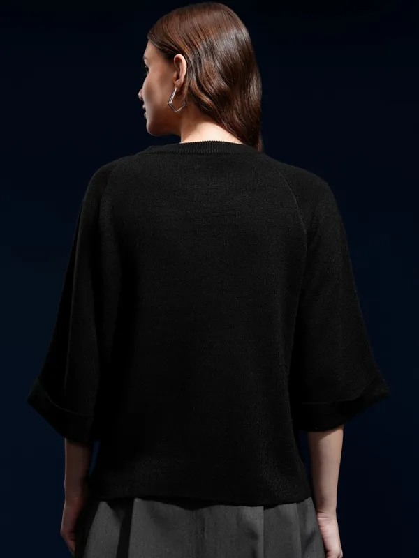 Women Embellished Sweater