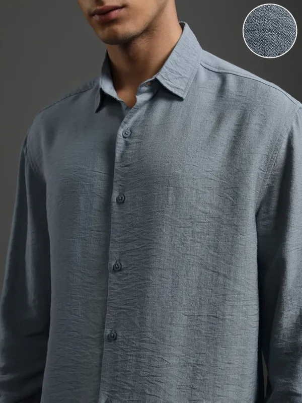 Men Relaxed Fit Casual Shirt
