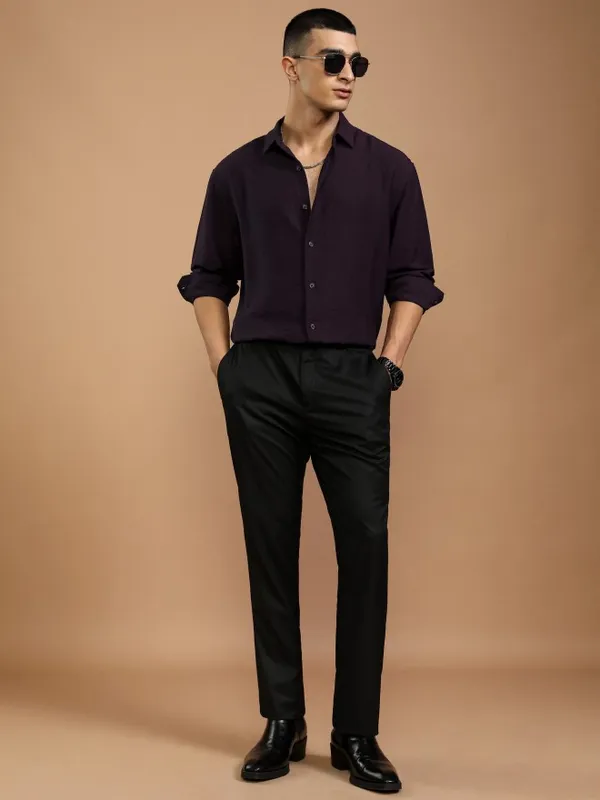 Men Relaxed Fit Casual Shirt