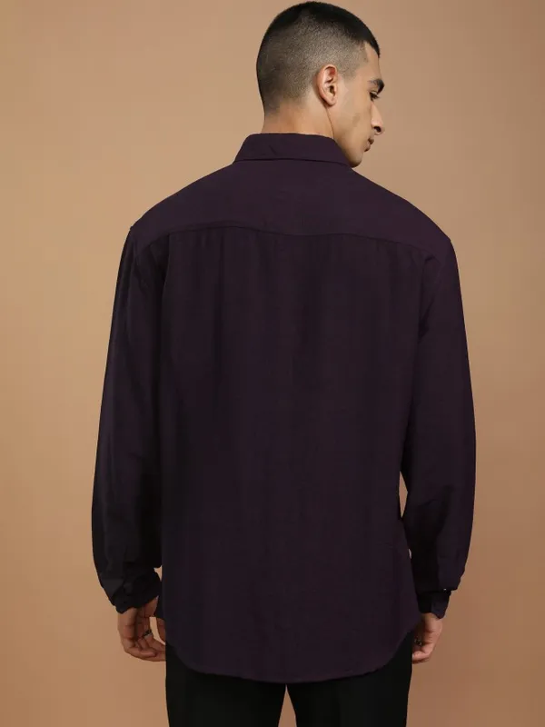 Men Relaxed Fit Casual Shirt