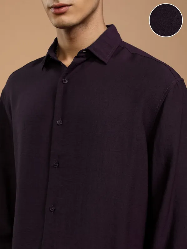 Men Relaxed Fit Casual Shirt